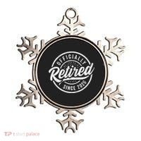 Officially Retired Since 2026 Distressed Emblem Ornament thumb 0