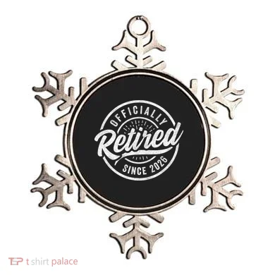 Officially Retired Since 2026 Distressed Emblem Ornament