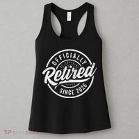 Officially Retired Since 2026 Distressed Emblem Women's Tank Top thumb 3