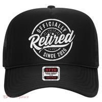 Officially Retired Since 2026 Distressed Emblem Hat thumb 0