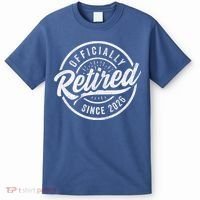 Officially Retired Since 2026 Distressed Emblem T-Shirt thumb 0