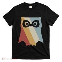Owl Retro Style Vintage T-Shirt thumb 0