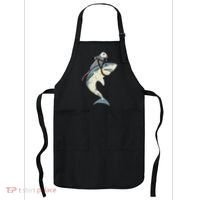 Opossum Riding Shark Fun Possum Apron thumb 0