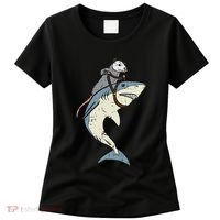 Opossum Riding Shark Fun Possum Women's T-Shirt thumb 0