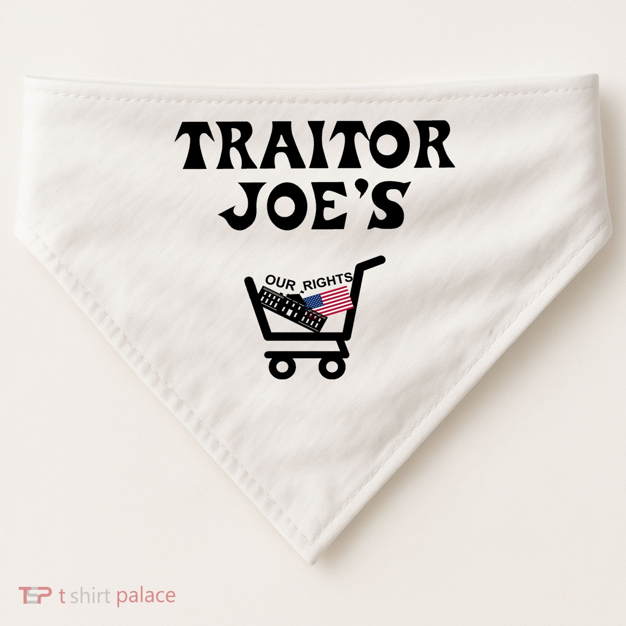 Our Rights Traitor Joe's USA USA-Made Doggie Bandana