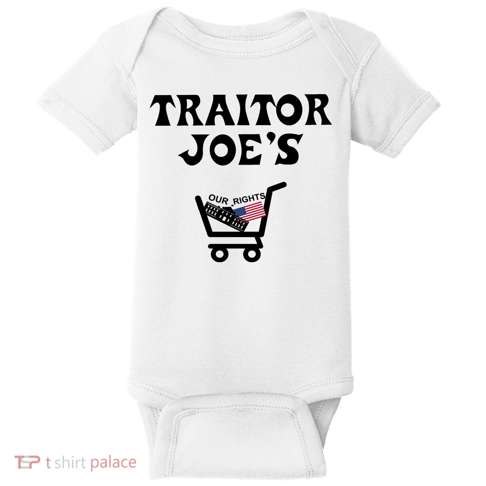 Our Rights Traitor Joe's USA Baby Bodysuit