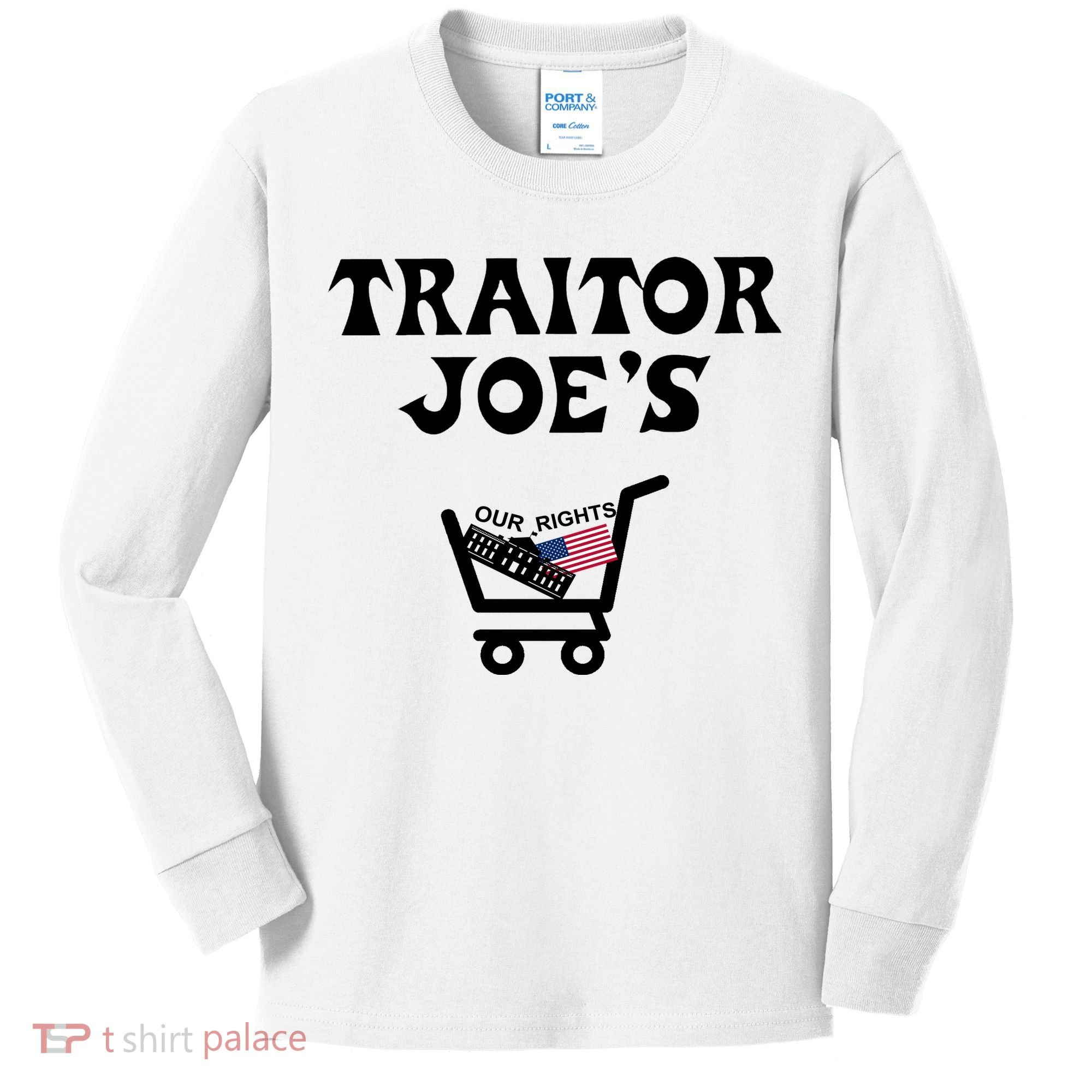 Our Rights Traitor Joe's USA Kids Long Sleeve Shirt