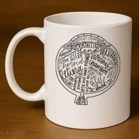 Optometrist Retina Tech Eyeball Anatomy Optician Eye Doctor 11oz C Handle Ceramic Mug thumb 4
