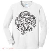 Optometrist Retina Tech Eyeball Anatomy Optician Eye Doctor Kids Long Sleeve Shirt thumb 0