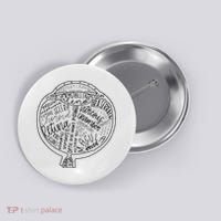 Optometrist Retina Tech Eyeball Anatomy Optician Eye Doctor Button thumb 0
