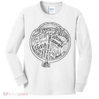 Optometrist Retina Tech Eyeball Anatomy Optician Eye Doctor Kids Long Sleeve Shirt thumb 0