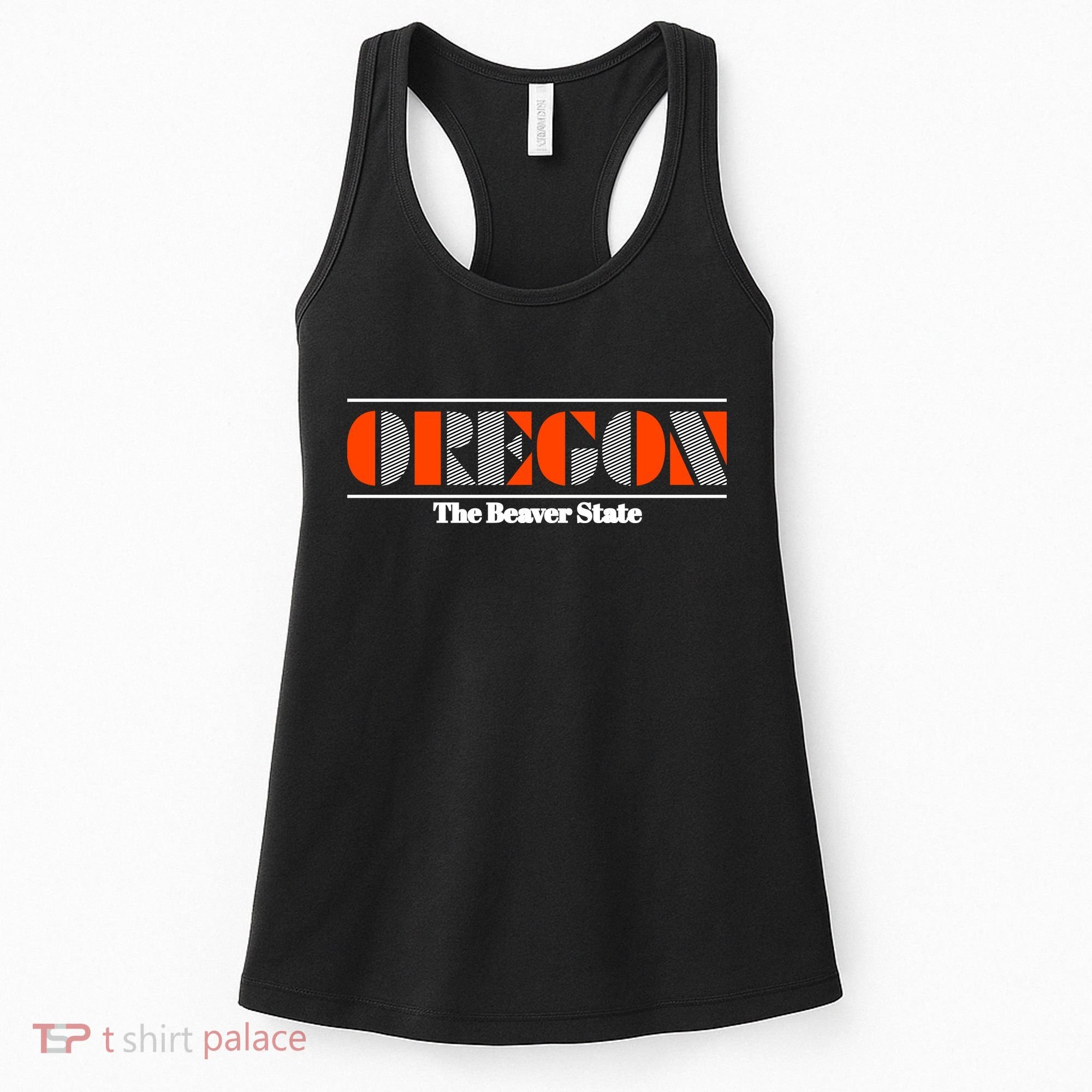 Oregon Retro The Beaver State Logo Women's Tank Top