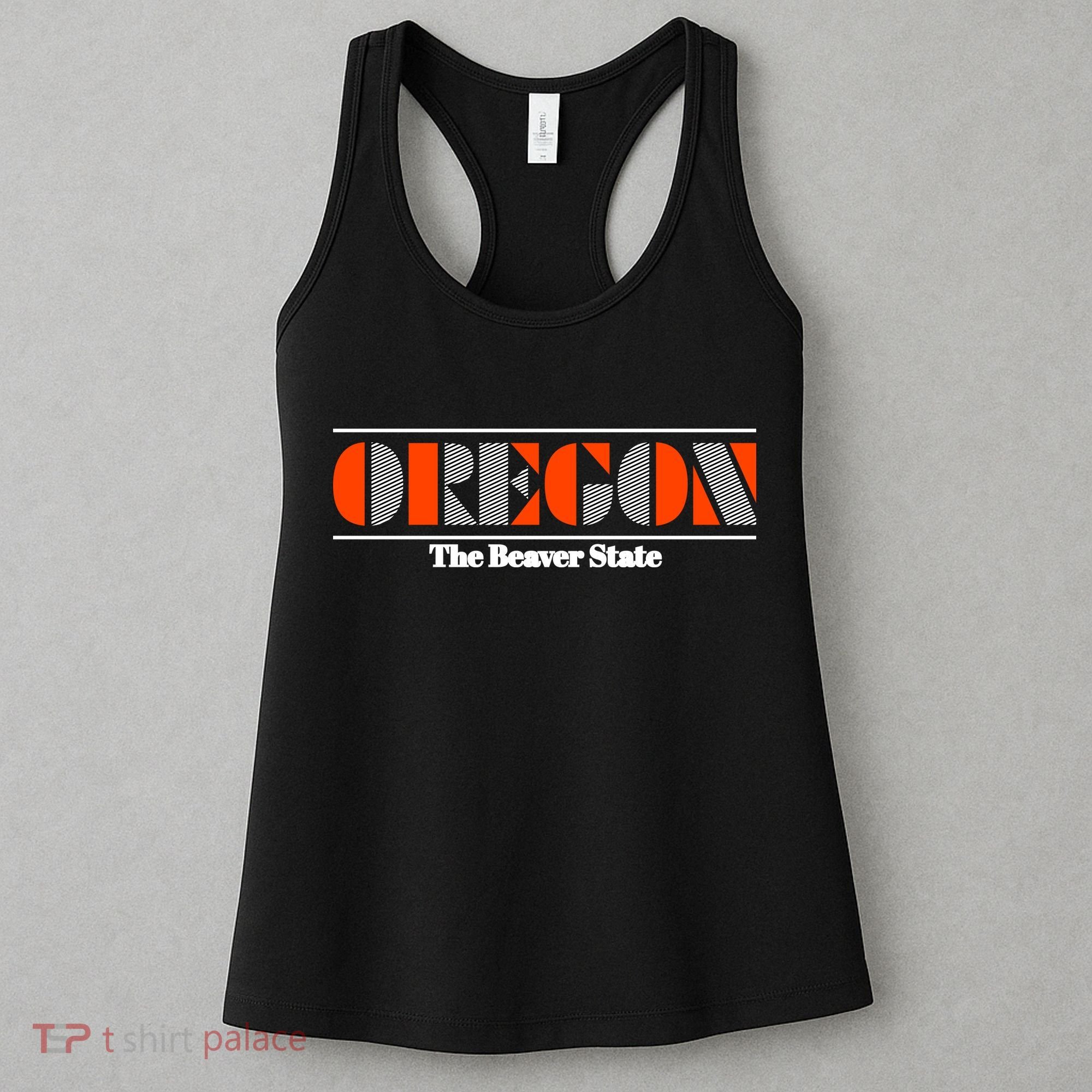 Oregon Retro The Beaver State Logo Women's Tank Top