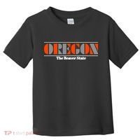Oregon Retro The Beaver State Logo Toddler T-Shirt thumb 0