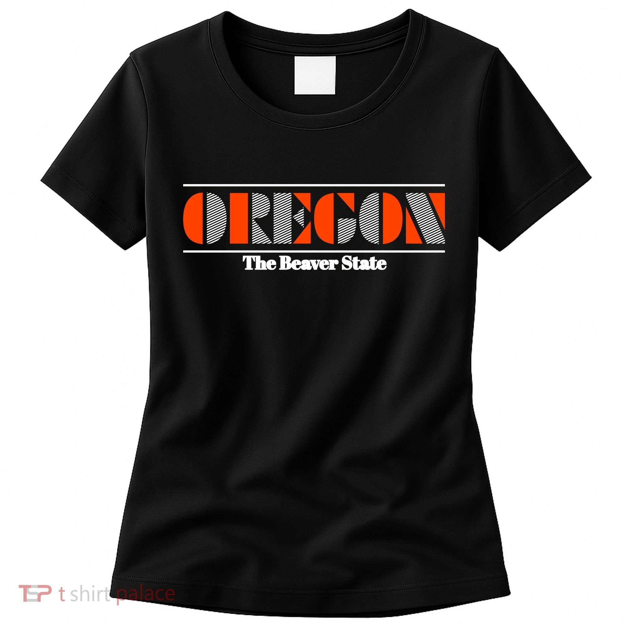 Oregon Retro The Beaver State Logo Women's T-Shirt