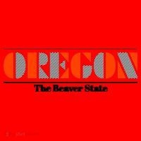 Oregon Retro The Beaver State Logo Santa Hat thumb 1