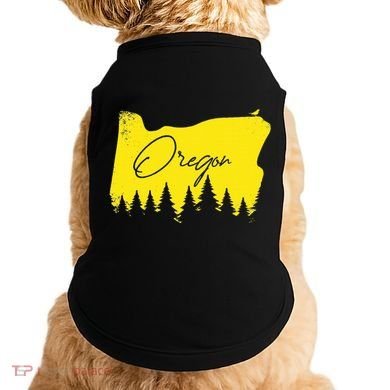 Oregon Retro Vintage Doggie Tank