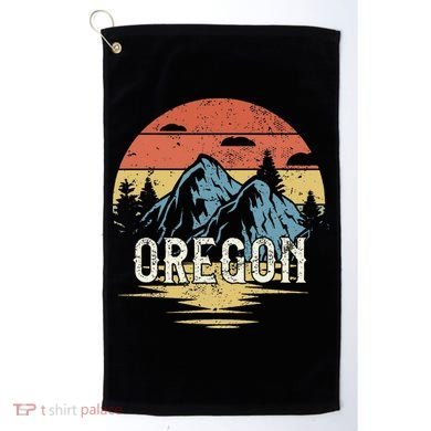 Oregon Retro Vintage Golf Towel