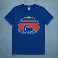Otter Retro Vintage 80s Style Animal Lover Gift Great Gift T-Shirt thumb 5