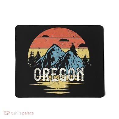 Oregon Retro Vintage Mousepad