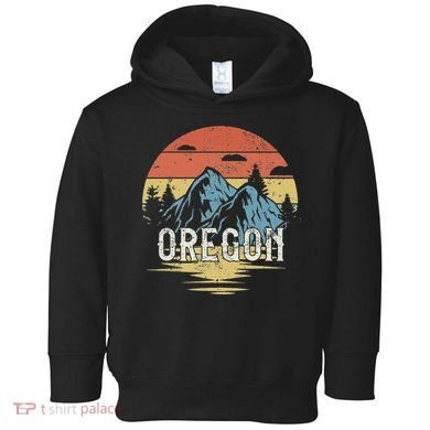 Oregon Retro Vintage Toddler Hoodie