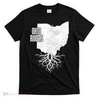 Ohio Roots Vintage Usa Patriotic Pride State Map T-Shirt thumb 0