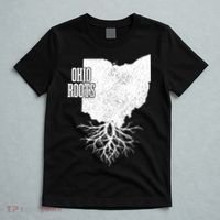 Ohio Roots Vintage Usa Patriotic Pride State Map T-Shirt thumb 5