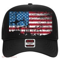 Oil Rig Worker Roughnecks Oilfield Man American Hat thumb 0