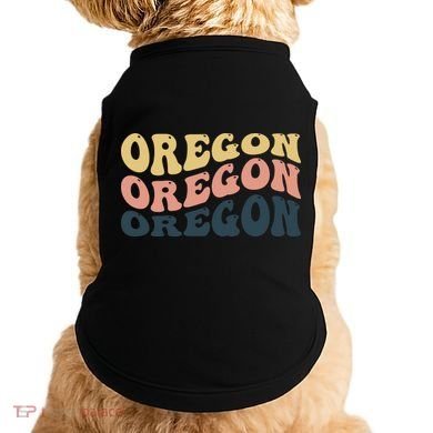 Oregon Retro Waves Doggie Tank