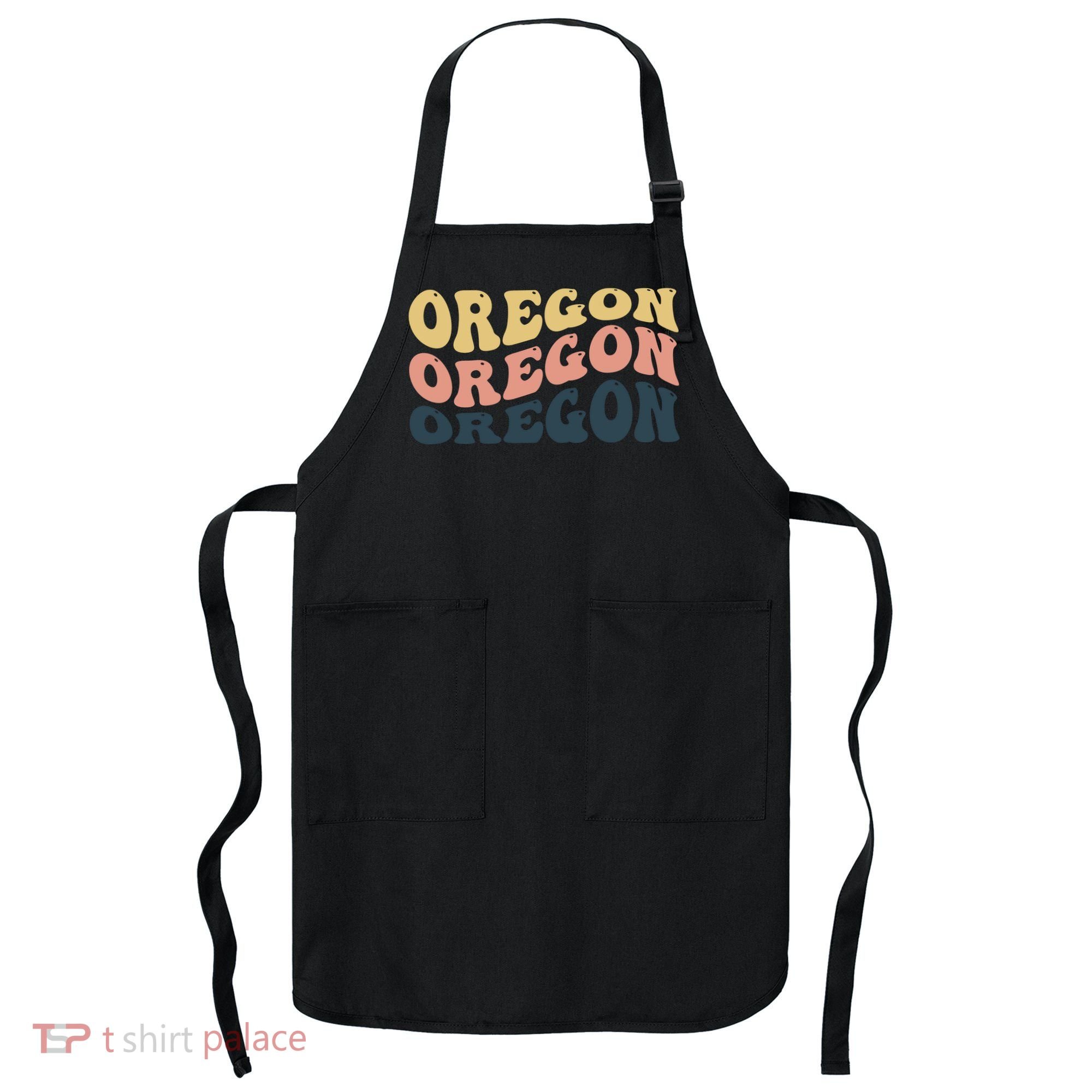 Oregon Retro Waves Apron