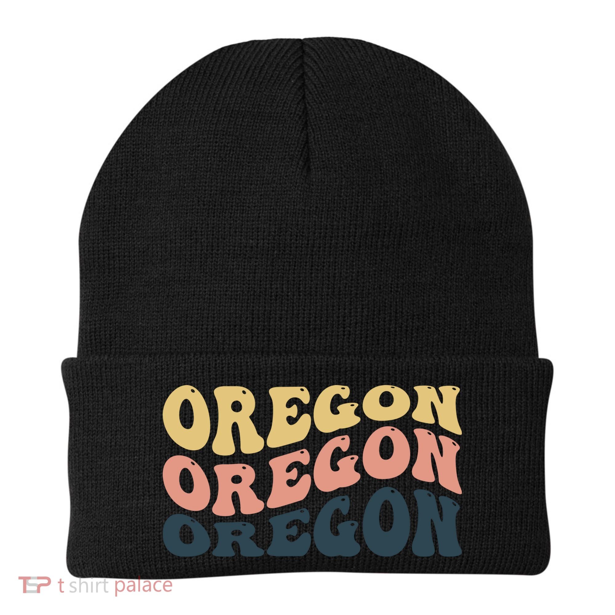 Oregon Retro Waves Beanie