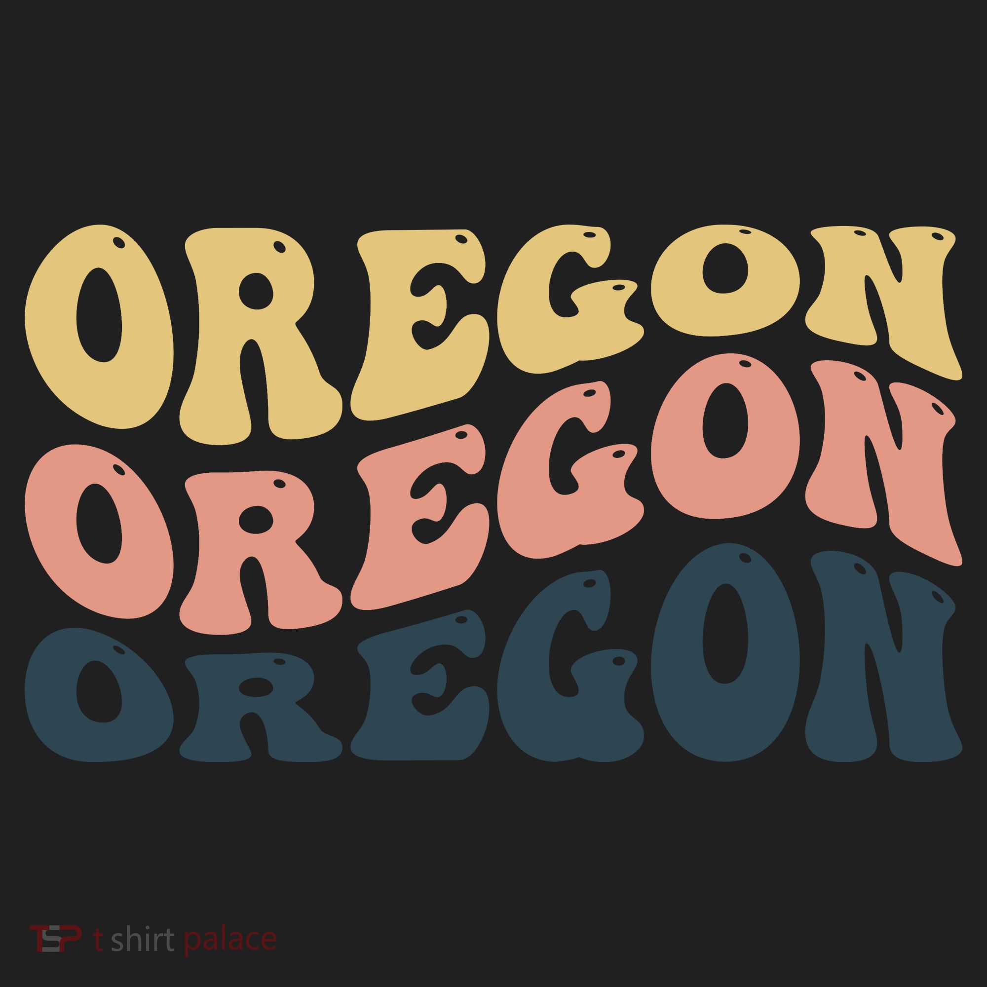 Oregon Retro Waves Beanie