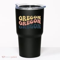 Oregon Retro Waves Tumbler thumb 0