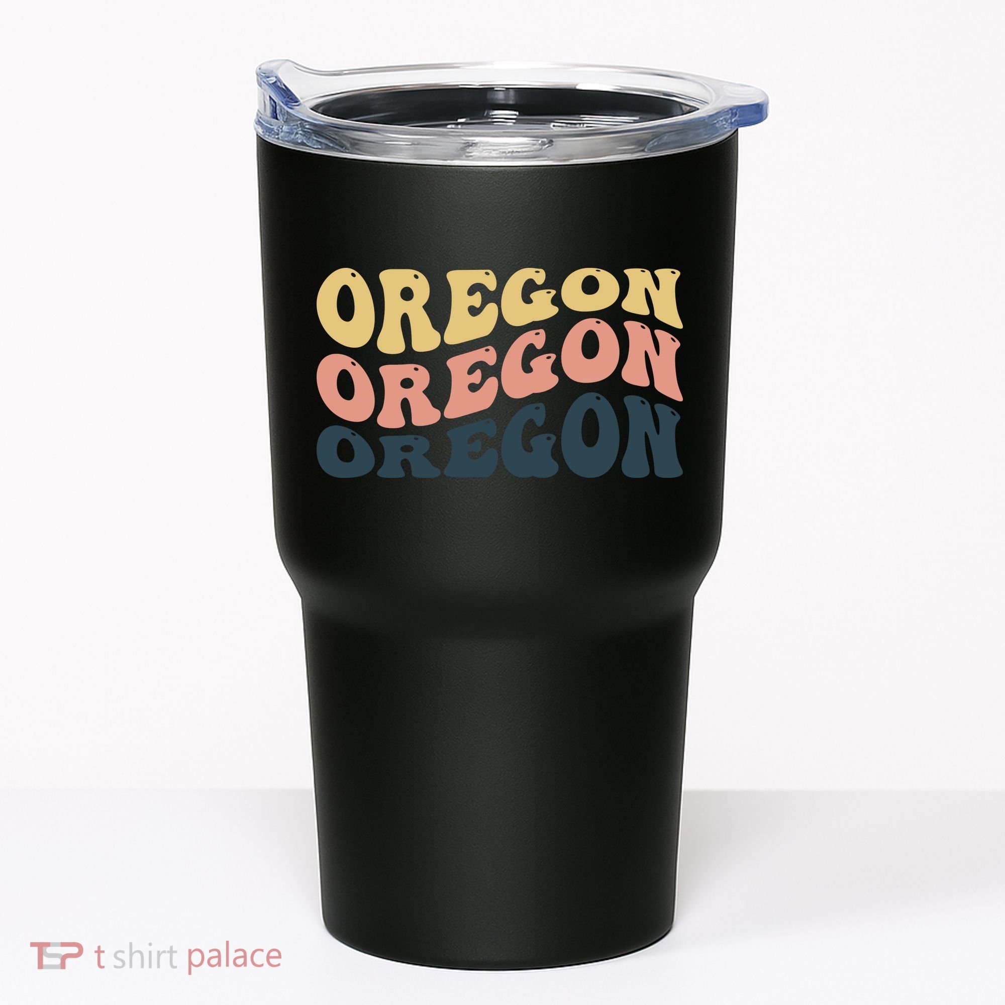 Oregon Retro Waves Tumbler