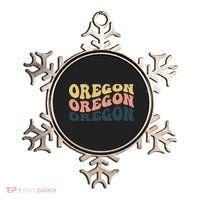 Oregon Retro Waves Ornament thumb 0