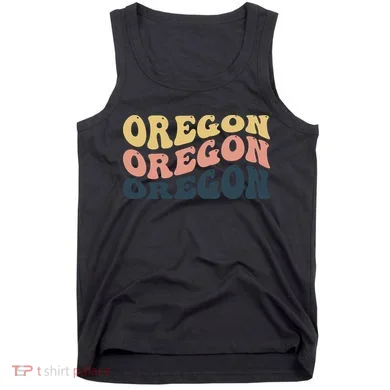Oregon Retro Waves Tank Top