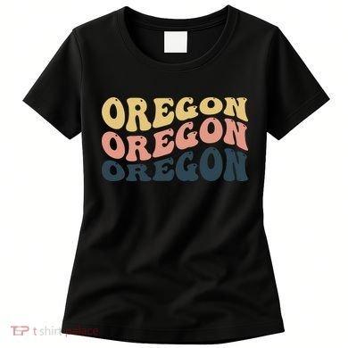 Oregon Retro Waves Women's T-Shirt