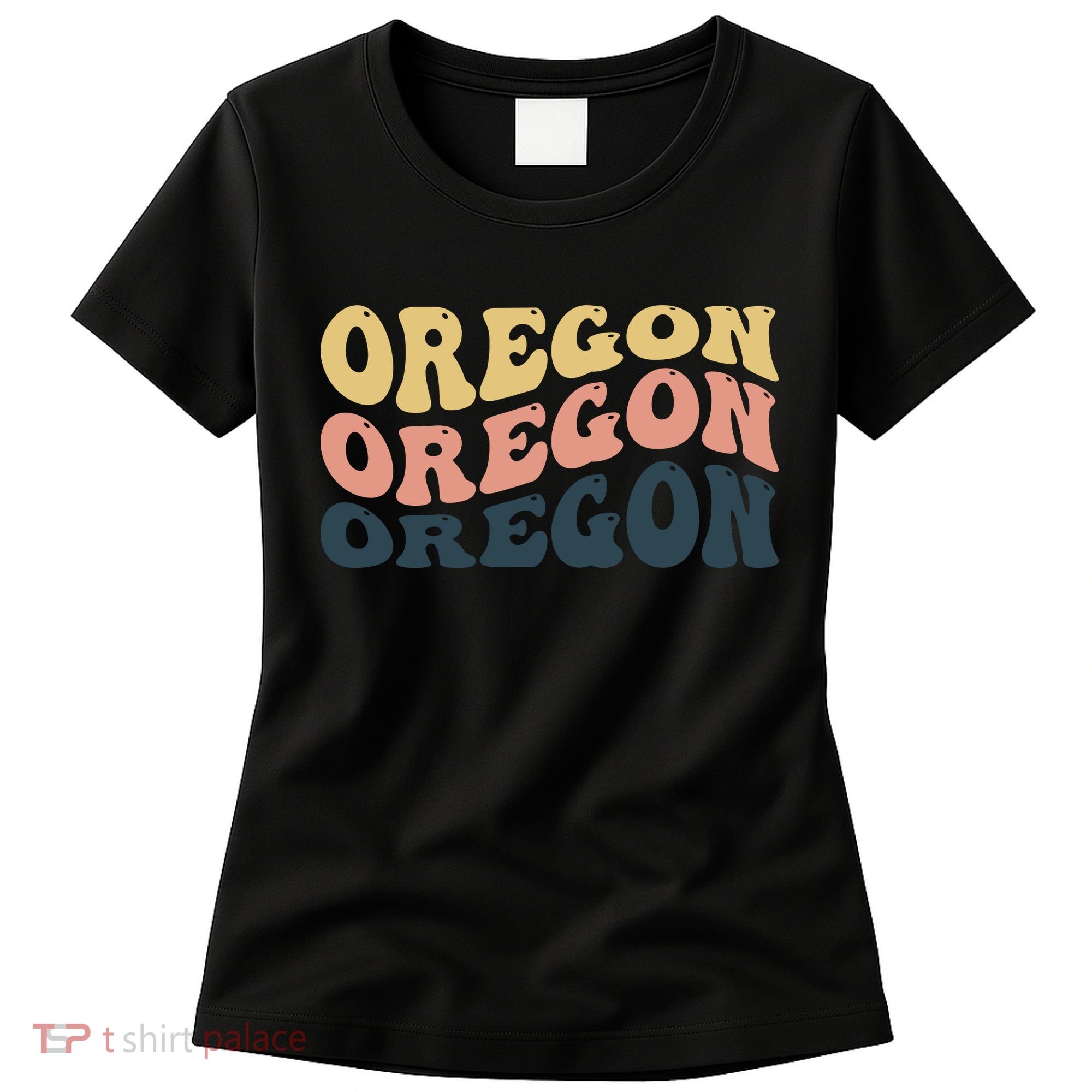 Oregon Retro Waves Women's T-Shirt