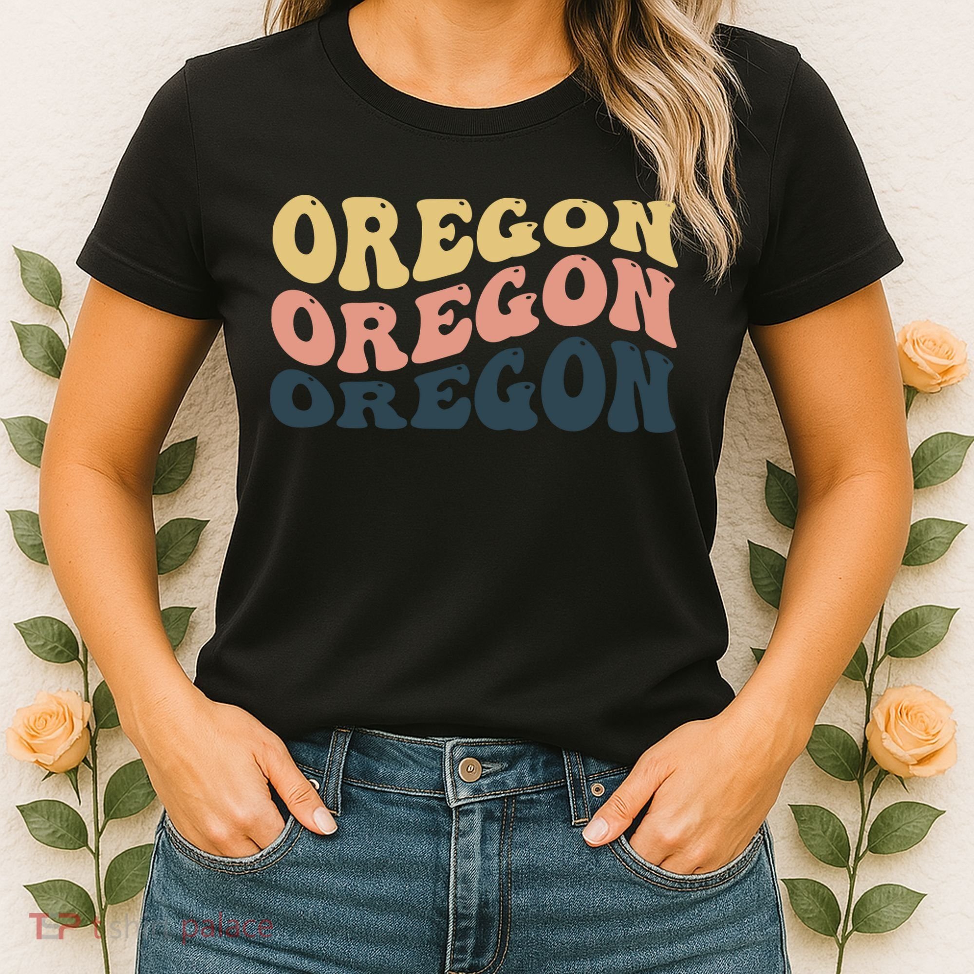 Oregon Retro Waves Women's T-Shirt