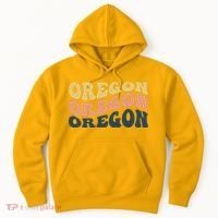 Oregon Retro Waves Hoodie thumb 0