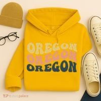 Oregon Retro Waves Hoodie thumb 4