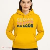 Oregon Retro Waves Hoodie thumb 5