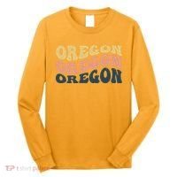 Oregon Retro Waves Long Sleeve Shirt thumb 0