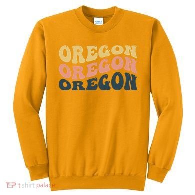 Oregon Retro Waves Sweatshirt