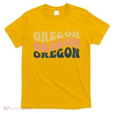 Oregon Retro Waves T-Shirt
