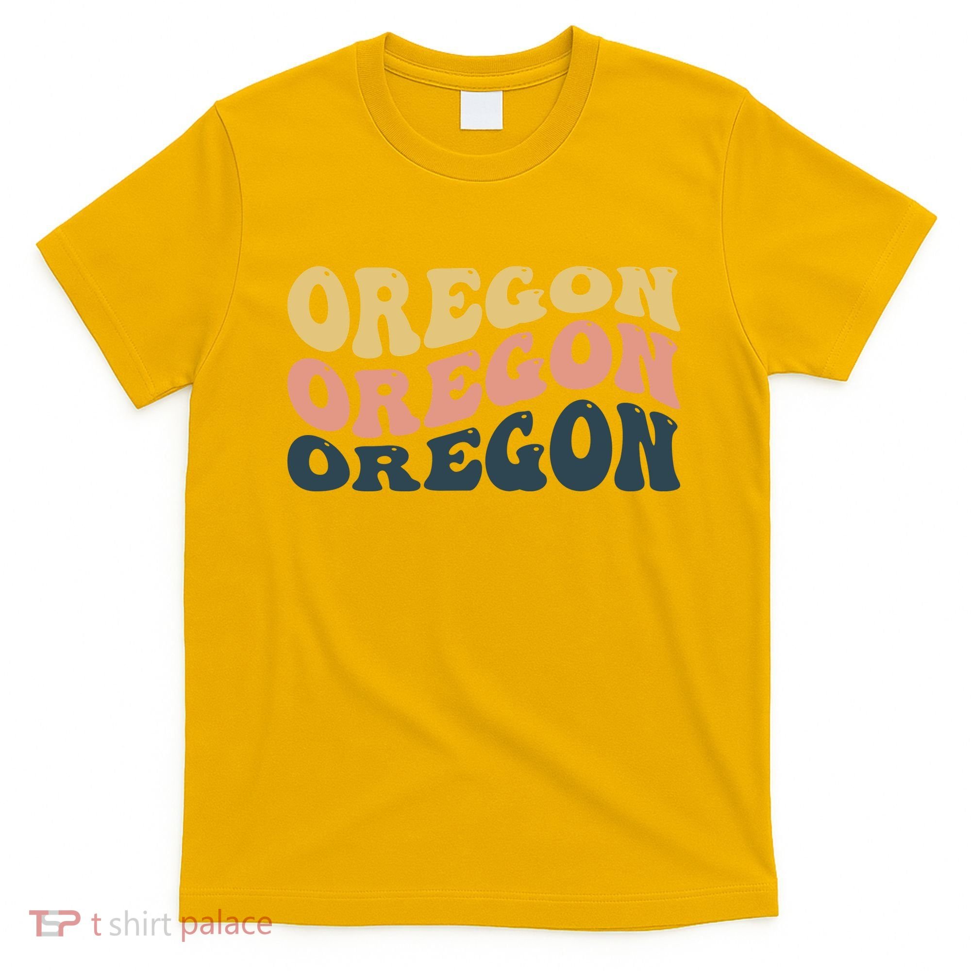 Oregon Retro Waves T-Shirt