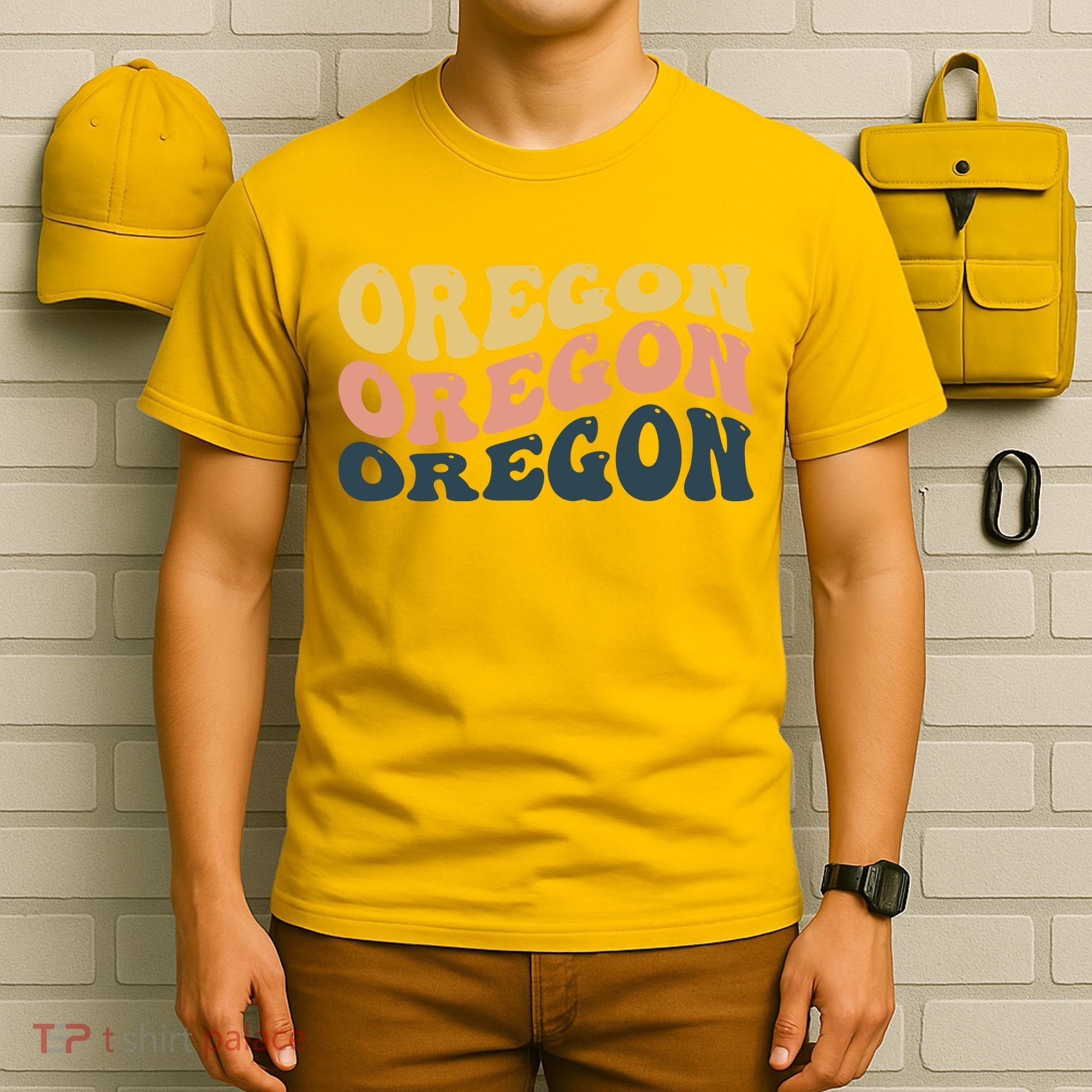 Oregon Retro Waves T-Shirt