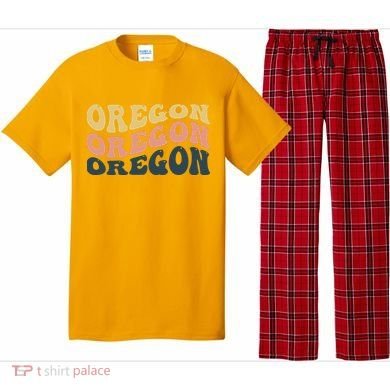 Oregon Retro Waves Pajama Set