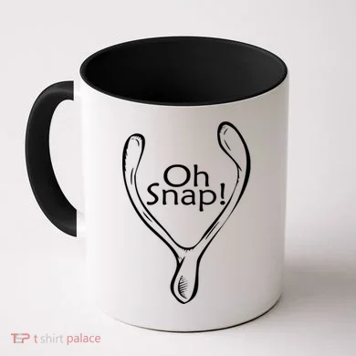 Oh Snap Wishbone Coffee Mug