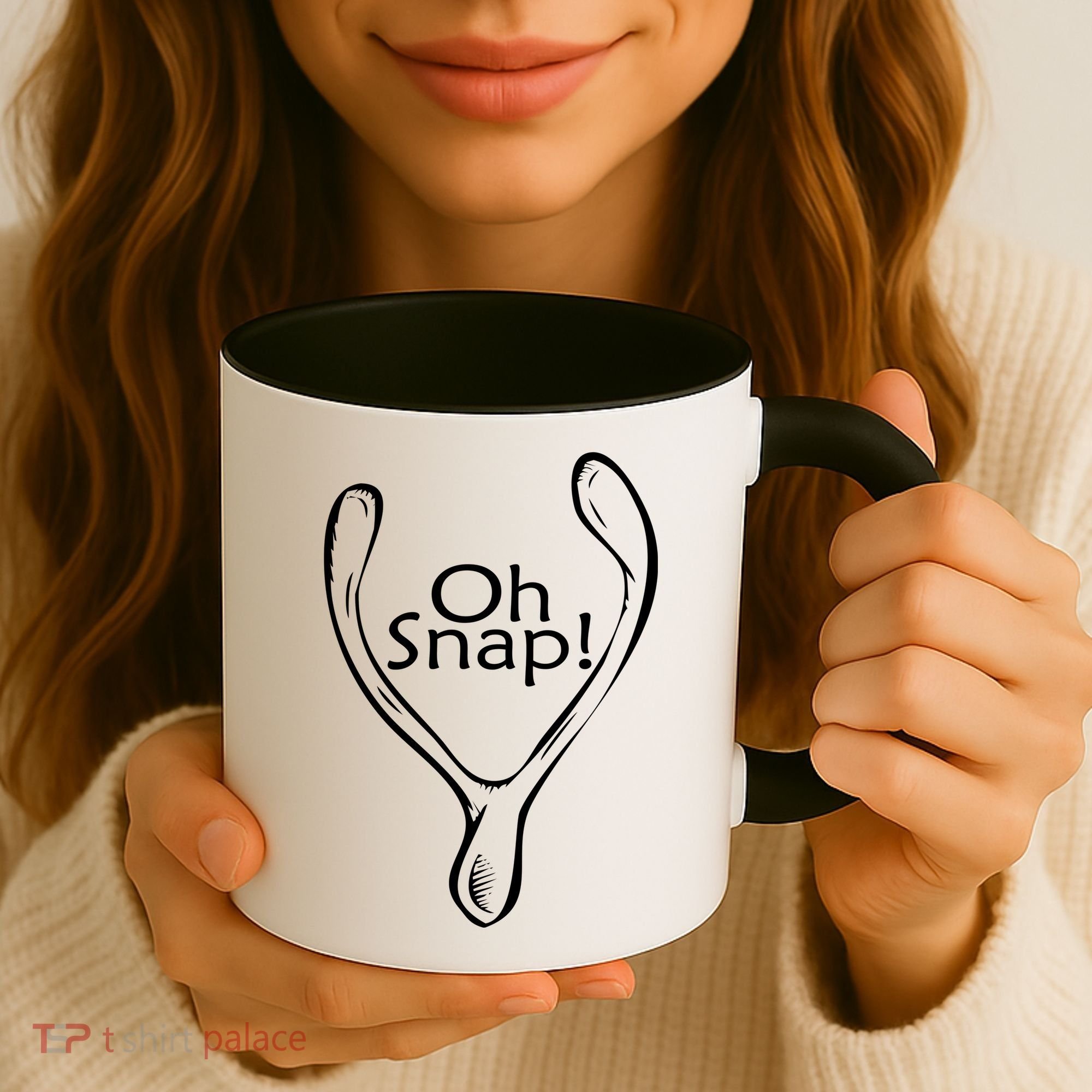 Oh Snap Wishbone Coffee Mug